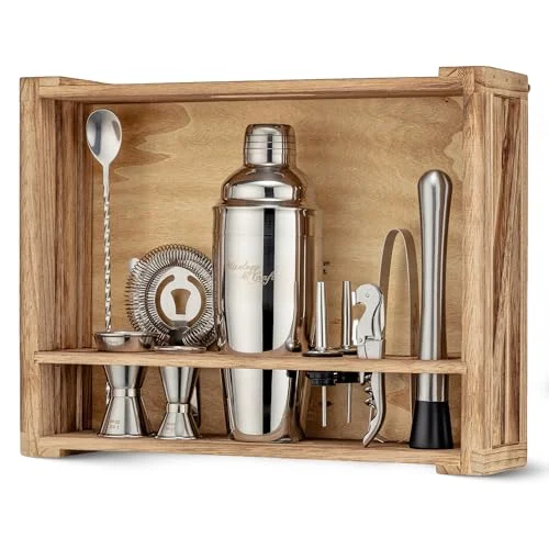 Rustic Shaker Set — (silver)